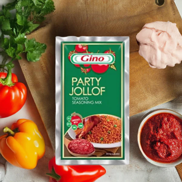 Gino Party Jollof Tomato paste 70g (one roll) - Image 4