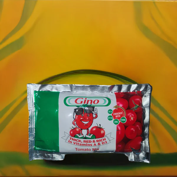 Gino Tomato Paste Sachet 70g (one roll) - Image 2